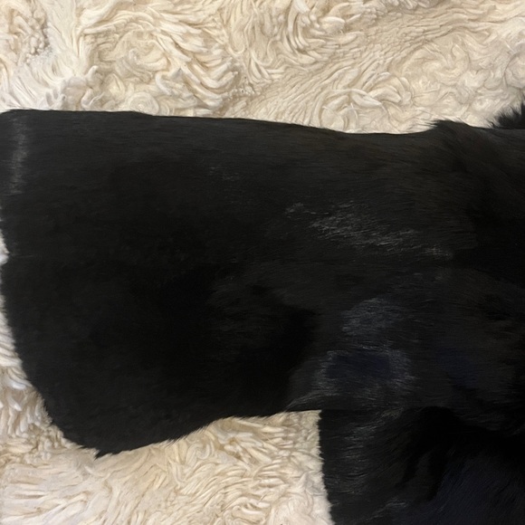 Bebe Cropped Rabbit Fur Jacket - Picture 5 of 8